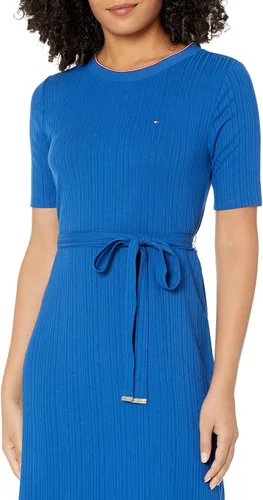 Vista 3 de Tommy Hilfiger Vestido deportivo suave de manga corta para mujer