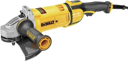 Vista 2 de DEWALT Amoladora angular, 9 pulgadas, 4.9 HP, 6.500 RPM, con sistema de eyección de polvo, con cable (DWE4599N)