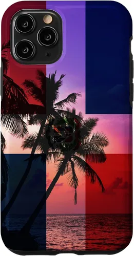 Vista 29 de Tropical Ocean Dominican Republic Flag - Dominican Pride Case for iPhone 17