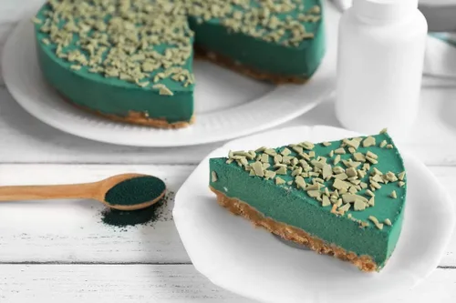 Vista 6 de Polvo de espirulina orgánica, 1 libra, sin OMG, Kosher, algas azules y verdes crudas, superalimento vegano, a granel, no irradiado, proteína verde
