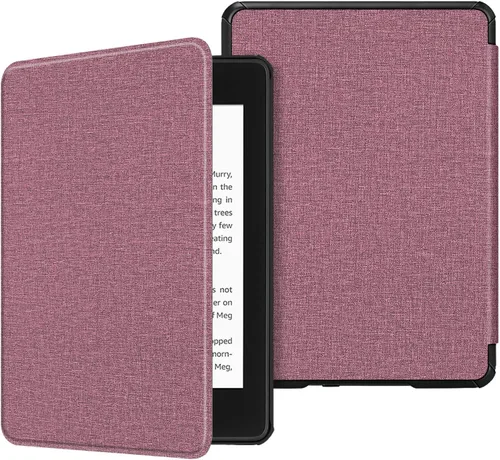 Vista 18 de Fintie - Funda delgada para Kindle Paperwhite (décima generación del 2018), piel sintética ligera prémium con función automática de apagar