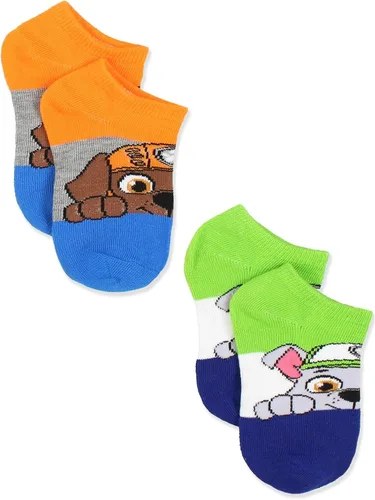 Vista 7 de Paw Patrol - Calcetines invisibles para niños y niñas, paquete de 6 (zapato 4-7 (calcetín 2-4), Paw Patrol Multi, Patrulla Canina Multi