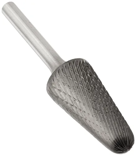 Vista 27 de Drill America SA-1 Rebaba de carburo/lima giratoria cilíndrica de doble corte para amoladora de troquel de 1/4" de diámetro x 5/8" de longitud