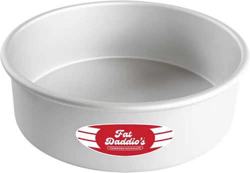 Vista 66 de Fat Daddio's Juego de moldes para pasteles redondos uniformes de aluminio anodizado de 4 niveles, profundidad de 2 pulgadas