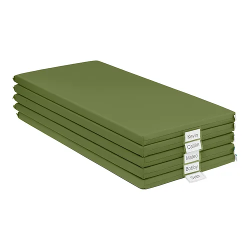 Vista 14 de ECR4Kids SoftZone - Tapete de descanso arcoíris, 2 pulgadas, colchoneta para dormir, surtido, 5 piezas
