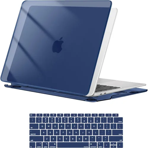 Vista 40 de MOSISO Compatible with MacBook Air 13 inch Case M1 2021 2020 2019 2018 azul (Airy Blue)