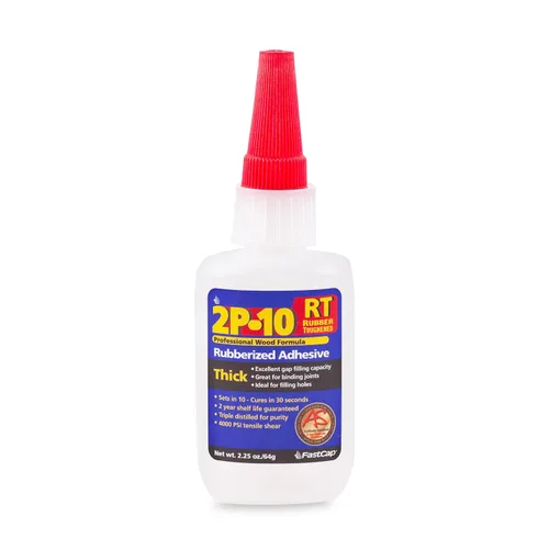 Vista 9 de FastCap 2P-10 - Medio - Pegamento de fuerza industrial - CA (adhesivo de cianoacrilato) - 2.25 oz/64 g. Perfecto para proyectos de uso general.