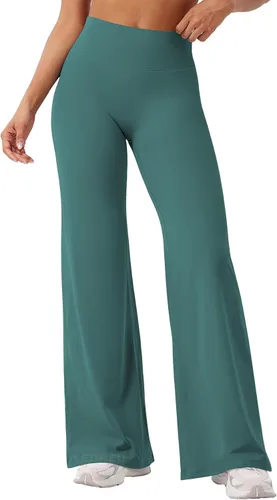 Vista 48 de YEOREO Ease - Leggings rectos para mujer, pantalones de yoga para gimnasio Amarillo (Butter Yellow)