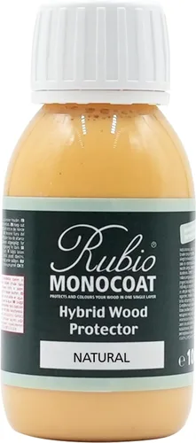 Vista 41 de Rubio Monocoat Protector de madera híbrido de 300 pies cuadrados - Chocolate Acabado de aceite de madera exterior, color y protección UV