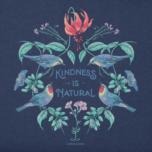 Vista 2 de Life is Good Kindness is Natural Crusher-Lite Tee