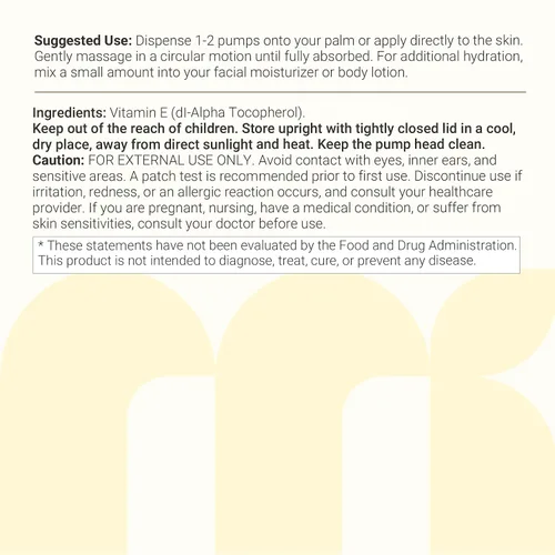 Vista 6 de Micro Ingredients Aceite de vitamina E de tamaño a granel 40,000 UI, 16 onzas líquidas, aceite hidratante profundo para piel, cara y cabello