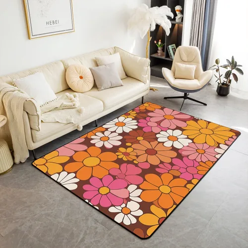 Vista 46 de Erosebridal Alfombras Deportivas de Área para Niños 1.49 m x 1 m, Alfombra Antideslizante de Béisbol, Fútbol, Baloncesto, Alfombra Deportiva