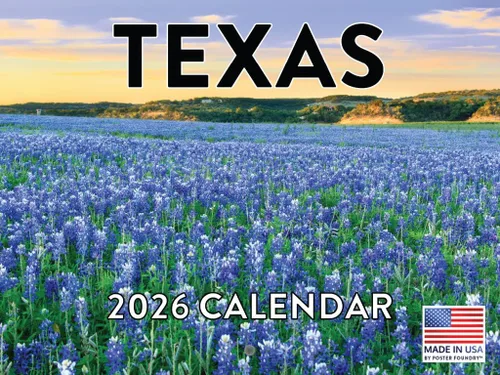 Vista 174 de Calendario de Alabama 2026 para pared, 12 meses, mensual, recuerdos escénicos de AL Hecho en Estados Unidos