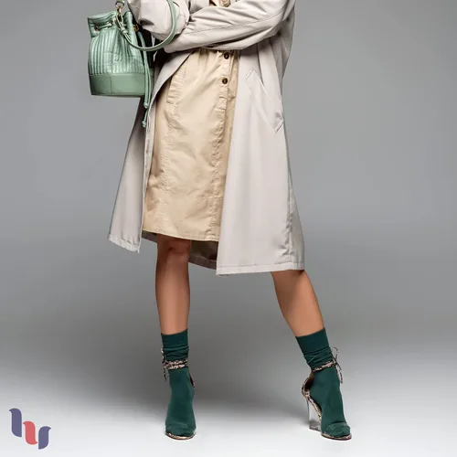 Vista 5 de Hugh Ugoli Calcetines suaves de bambú para mujer para vestido y pantalón, delgados, sin costuras y sin costuras, 3 pares, talla de zapato 5-89-11