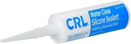Vista 7 de CRL Sellador de silicona transparente al agua - Cartucho de 5 onzas líquidas