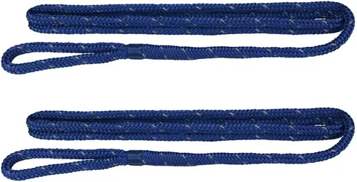 Vista 19 de Extreme Max 3006.2168 BoatTector Premium Línea de Guardabarros de Nailon de Doble Trenza Paquete de Valor de 2 - 3/8" x 6', Negro