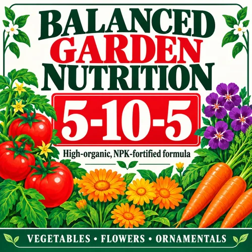 Vista 3 de CountryMax Organic Garden Fertilizer 20 lb 5-10-5 Plant Food Slow Release