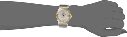 Vista 2 de Omega 12320356002002 Constelación reloj de cuarzo dos tonos para mujer