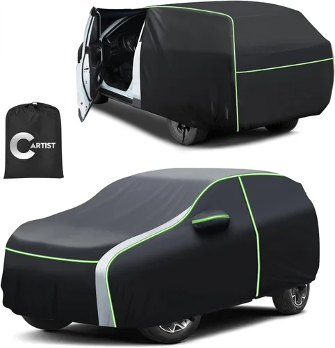 Vista 21 de Cartist Funda de coche 420d para Toyota 4Runner 2002-2026 2027, cubierta de coche para todo tipo de clima, para accesorios 4Runner, anti UV, 100%