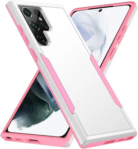 Vista 23 de Funda para Samsung Galaxy S21 (no para S21 Plus y S21 Ultra), resistente, a prueba de golpes, de grado militar, soporte de carga inalámbrica
