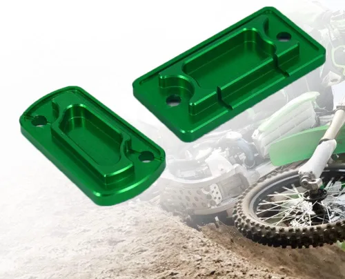 Vista 7 de Tapa de líquido de embrague delantero y trasero para motocicleta, tapa CNC para motocross KX65 01-21 KX80 KX85 KX100 98-21 KX125 92-08 KX250 93-08