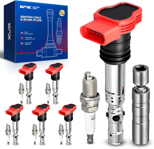 Vista 122 de Bobina de encendido KAX UF434 1 paquete Compatible con Impala, Equinox, G6, Malibu, Silverado 1500, Uplander, Torrent, Lucerne, Express 1500, Sierra