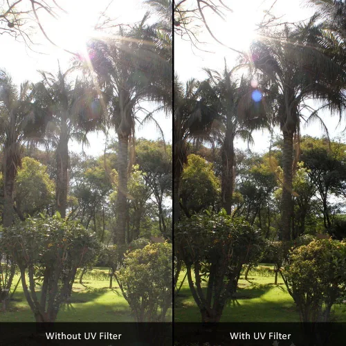Vista 5 de Filtro UV de 3.031 in para Nikon 0.787 in f/1.8G, 0.945 in f/1.4G, 0.945 in f/3.5D, 1.772 in f/2.8D, 3.346 in f/1.4, 3.346 in f/2.8D, 0.394-0.945