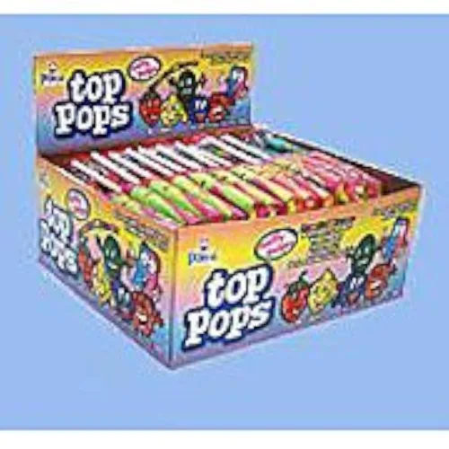 Vista 8 de Top/Taffy Pops Sabores Surtidos 48ct