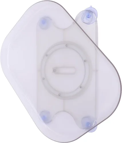 Vista 7 de Refrigerator Turntable Organizer, Square Clear Acrylic PET Lazy Susan Tray, 360° Rotating Fridge Caddy for Cabinet Pantry Kitchen Countertop, Food