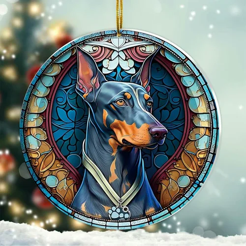 Vista 22 de Regalos de Malamute de Alaska - Adorno Navideño de Perro de Alaska 2025 Regalos de Perro de Alaska para Mujeres, Adorno de Malamute de Alaska