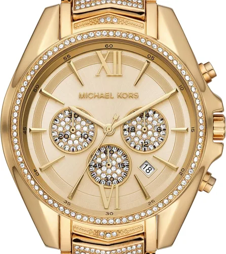 Vista 4 de Michael Kors Whitney - Reloj de acero inoxidable con detalles ostentosos