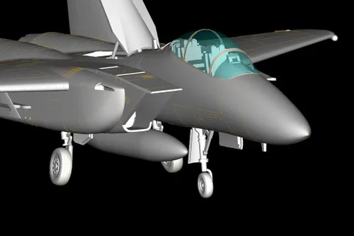 Vista 7 de Hobby Boss F-15E Strike Eagle - Kit de construcción de modelo de avión