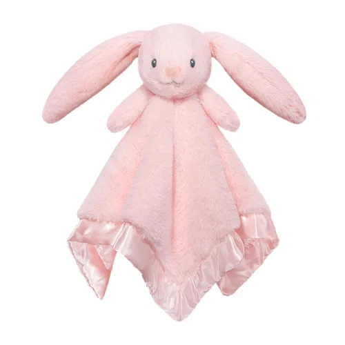 Vista 14 de Manta de Seguridad con Oso - Manta Suave para Bebé Lovey, Manta Esponjosa Unisex Lovie, Juguetes de Peluche para Acurrucarse, Oso de Peluche