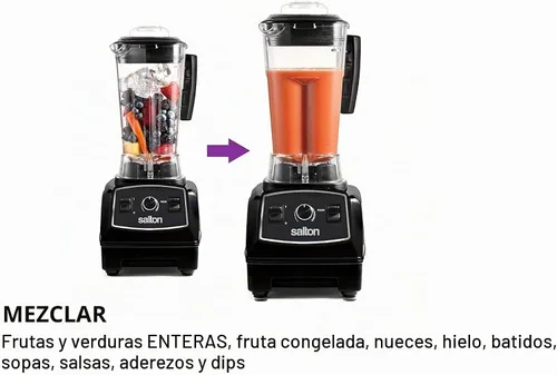 Vista 7 de Salton Power Blender 2 L/QT