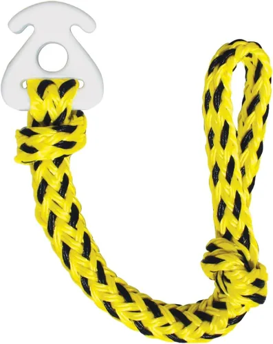 Vista 5 de Cuerda de esquí acuático Airhead con mango de goma, 1 sección, 75 pies