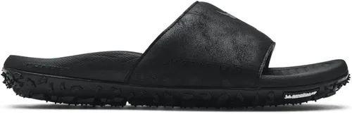 Vista 2 de Under Armour Sandalias Project Rock Slide para hombre, Negro