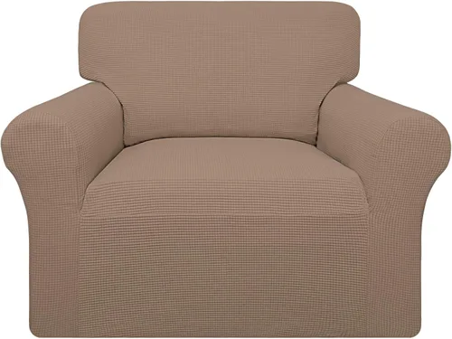 Vista 11 de Easy-Going - Funda para sofá 100% impermeable de ambos lados, funda de jacquard elástica, protector de muebles a prueba de derrames, para niños