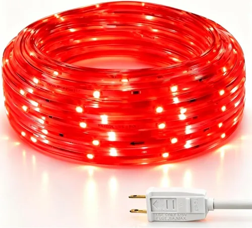 Vista 11 de Guirnalda de luces LED, 5 metros, tira de luces impermeable y conectable, 3000K blanco suave, iluminación de ambiente para interiores y exteriores