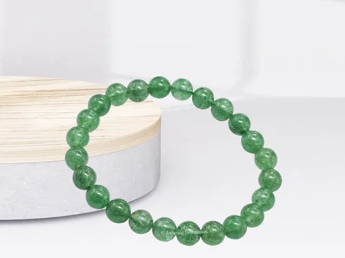 Vista 609 de Amazing Gemstone Crystal Bracelet for Women Men's Gifts - Protection Healing Crystal Bracelet - 8mm Gemstone Beaded Stretchable Bracelet Pulseras