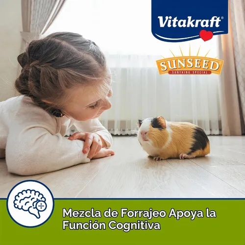 Vista 4 de VitaKraft Sunseed Vita Prima - Alimento para conejillos de indias, 4 libras