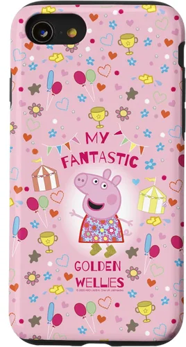 Vista 18 de Funda para iPhone 16 Peppa Pig My Fantastic Golden Wellies