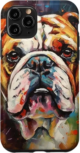 Vista 28 de Funda para iPhone 14 Pro Max English Bulldog Pet Paw Men Women Dog Lover