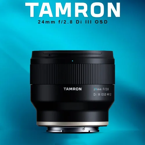 Vista 2 de Tamron 24mm F/2.8 Di III OSD M1:2 Lente para Cámara Sony Full Frame/APS-C E-Mount Mirrorless 2 macro, filtro de 2.638 in, 7.58 oz, resistente a