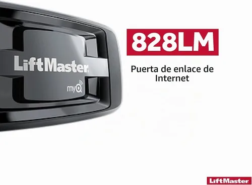 Vista 2 de LiftMaster 828LM - Portal de Internet - Solo funciona con abridores de puertas de garaje LiftMaster Security+ 2.0 - Control inteligente