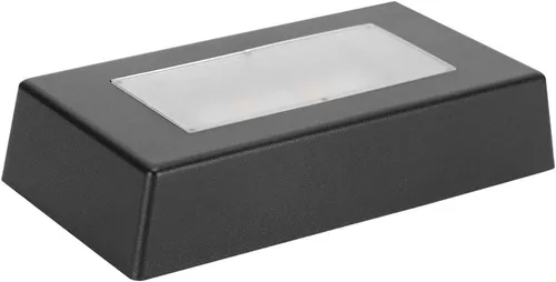 Vista 9 de Base de luz LED, placa de exhibición iluminada para arte de vidrio 3D, pedestal multicolor para cristales, acrílico, joyas, base iluminada que