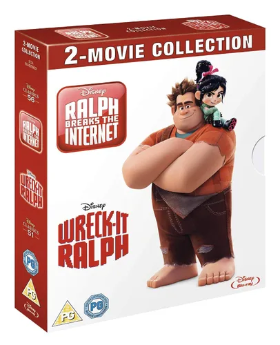 Vista 2 de Wreck-It Ralph and Ralph Breaks the Internet Duopack Blu-ray 2018 Region Free