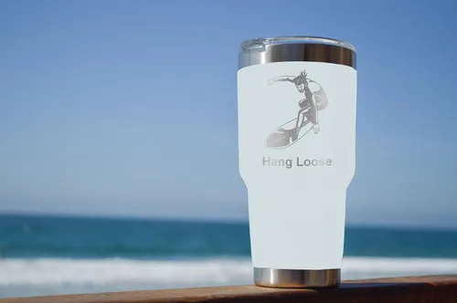 Vista 33 de LaserGram Vaso aislado al vacío de 20 onzas, notas musicales, grabado personalizado incluido (negro)