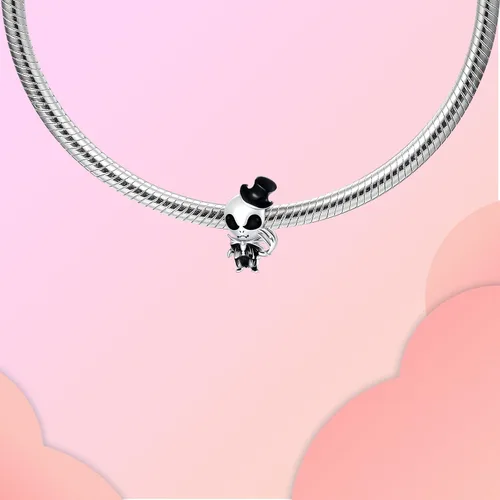 Vista 262 de LUXILLA Abalorio de plata de ley 925 para madre, hija, abuela, para familia, amor, madre, hija, abuela, para pulseras, collares, dijes, abalorios