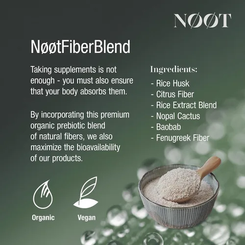 Vista 8 de NOOT Female Fertility - Concepción para ella con mio-inositol, D-Chiro inositol, Shatavari, Vitex y CoQ10, equilibrio hormonal natural para mujeres