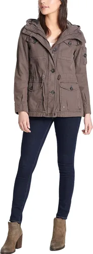 Vista 2 de Chaqueta Levi's de campo con cuatro bolsillos y capucha, de algodón para mujer (tallas estándar y grande)